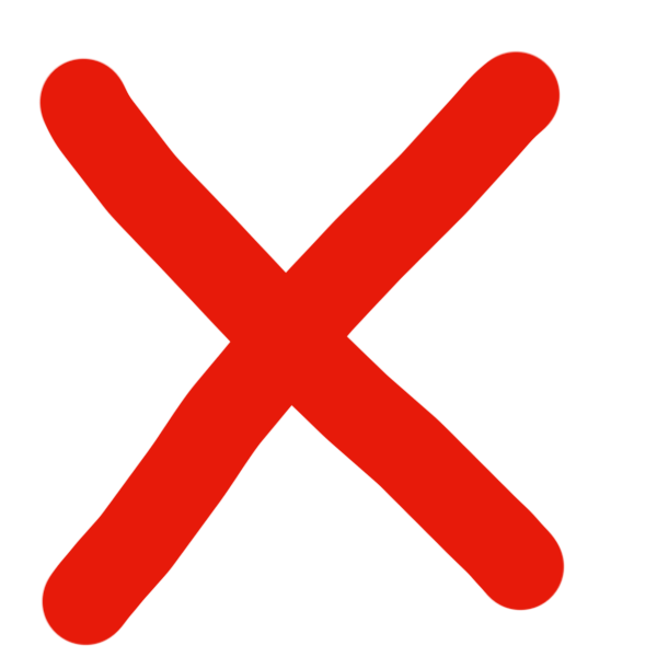 X red